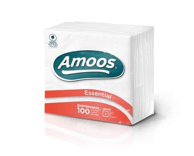 Amoos servilleta Essential 22X22 cm P100 C2 paq x 24