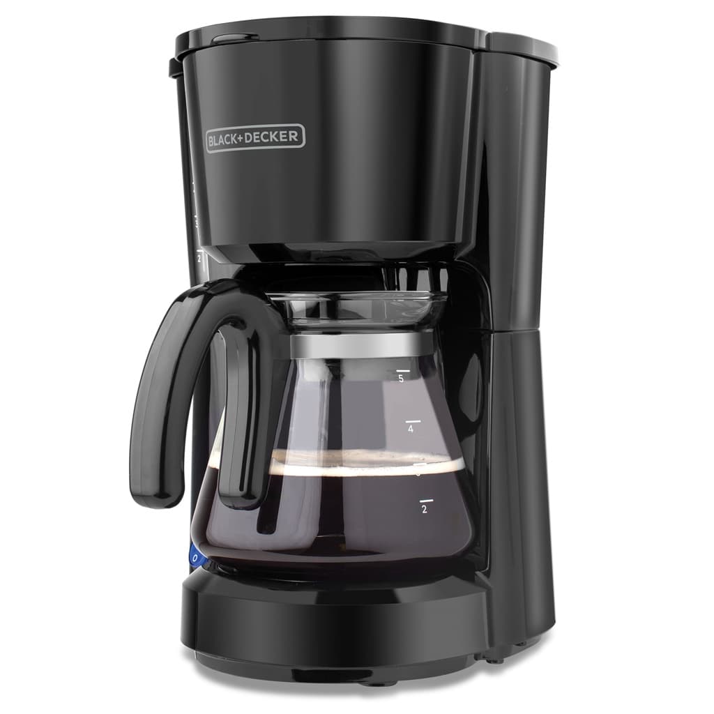 Black + Decker cafetera 5 tazas negra