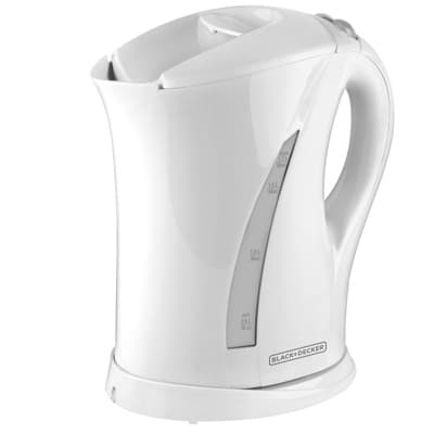 Black + Decker hervidor 1.7l blanco