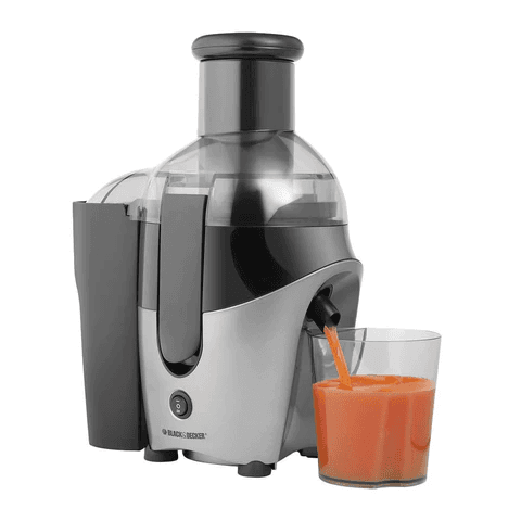 Black + Decker extractor de jugos gris 500w