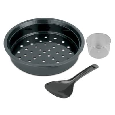 Black + Decker olla arrocera 20 tz cocidas negra