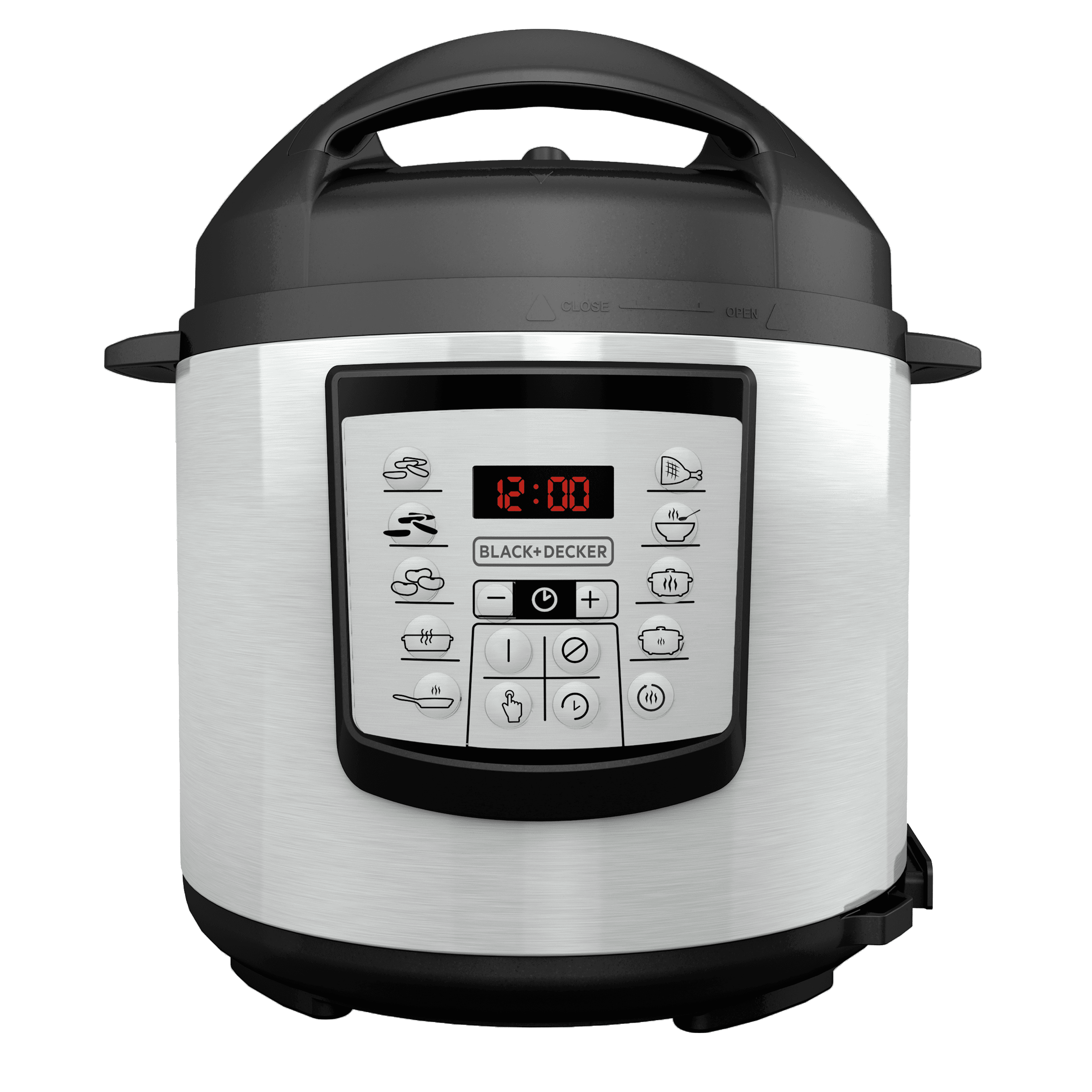Black + Decker olla multi-usos digital 6l inox