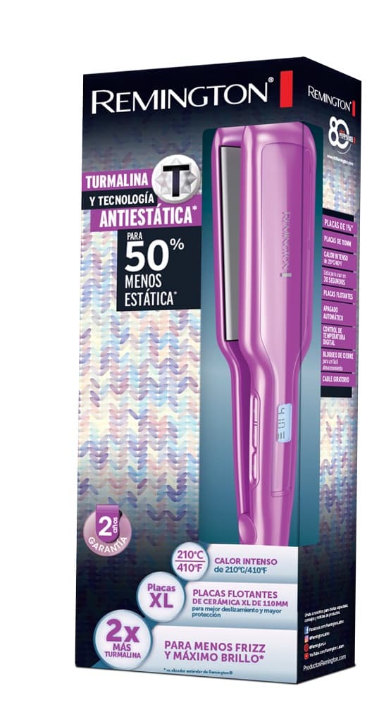 Remington plancha de cabello placas ceramica S5520 (110)