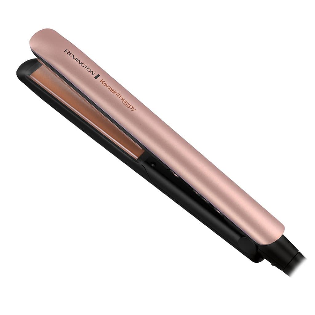 Remington plancha cabello terapia de keratina placa delgada S8599 (110)