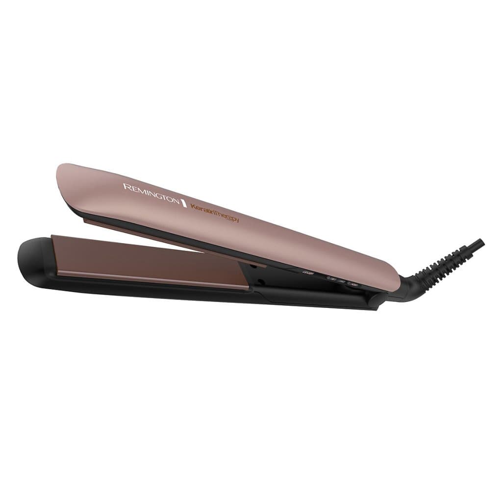 Remington plancha cabello terapia de keratina placa delgada S8599 (110)