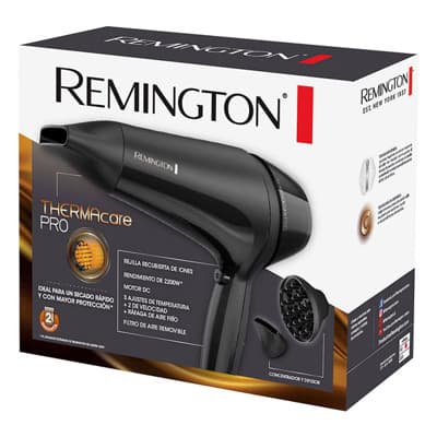 Remington secadora de cabello c/ revestimiento ceramica 1900W D12A (110)