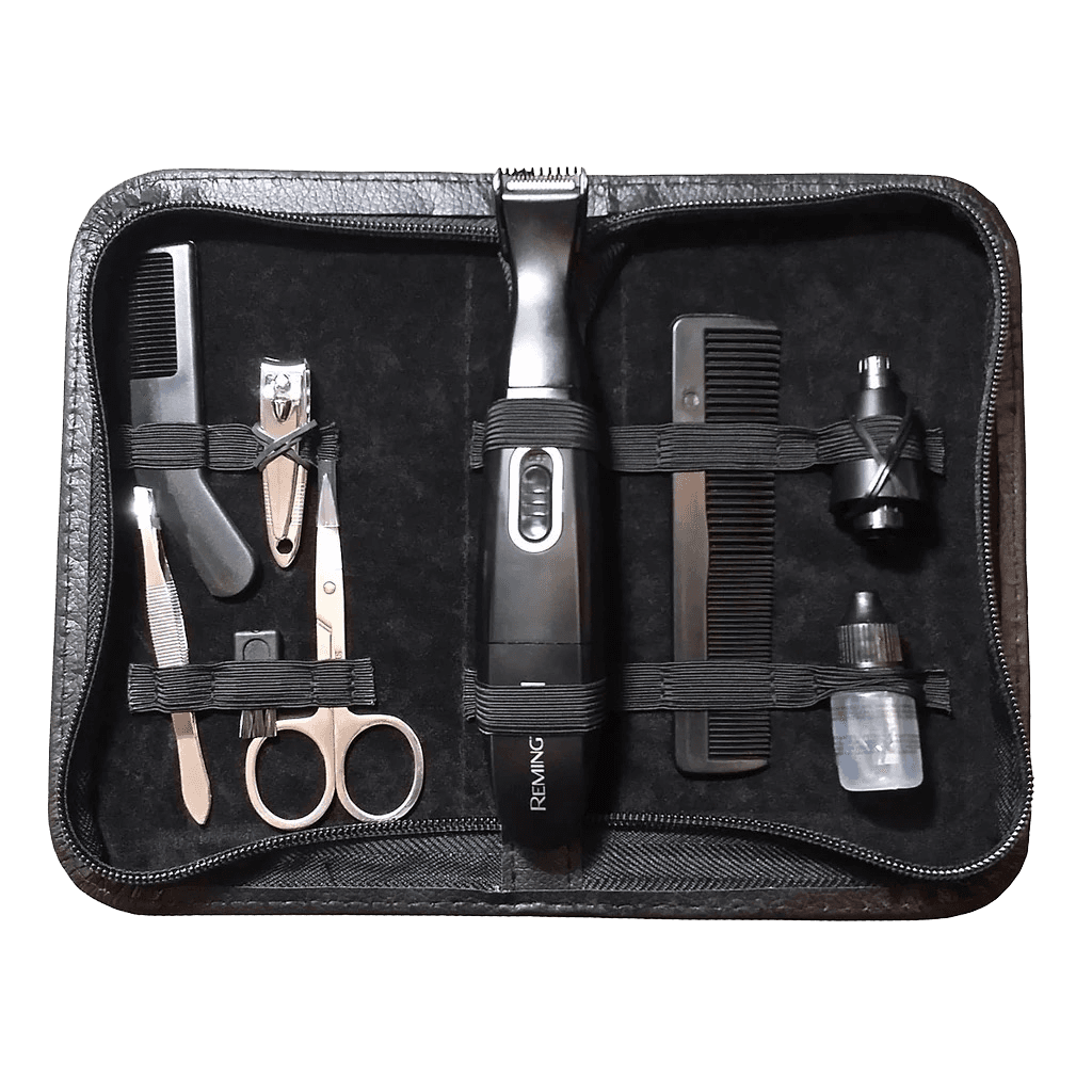 Remington kit de viaje detallador de barba y bigotes accesorios