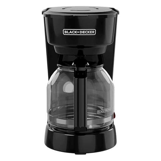 Black + Decker cafetera 12 tazas negra S/F