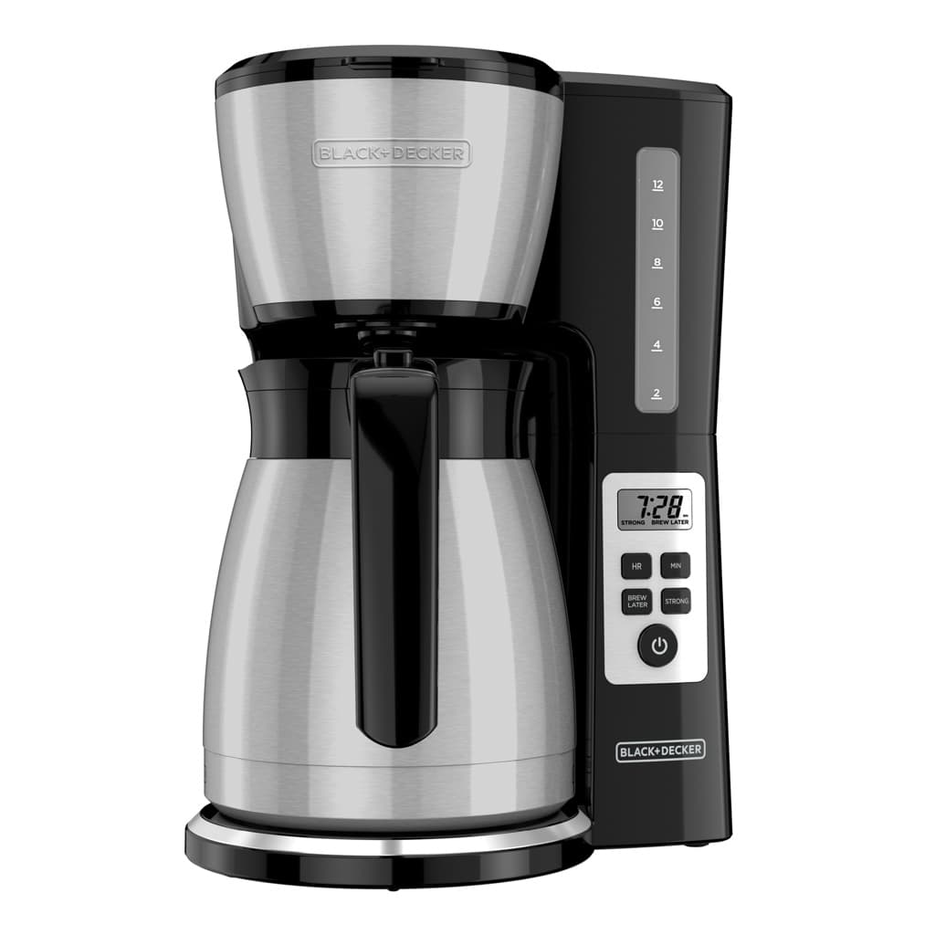Black + Decker cafetera termica 12 tazas