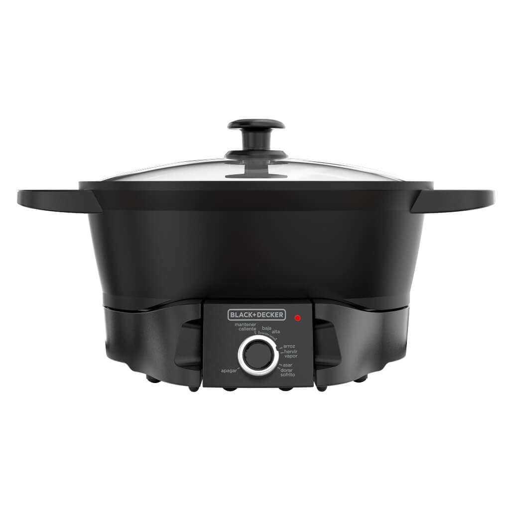 Black + Decker olla multiusos 5 en 1 capacidad 7 litros