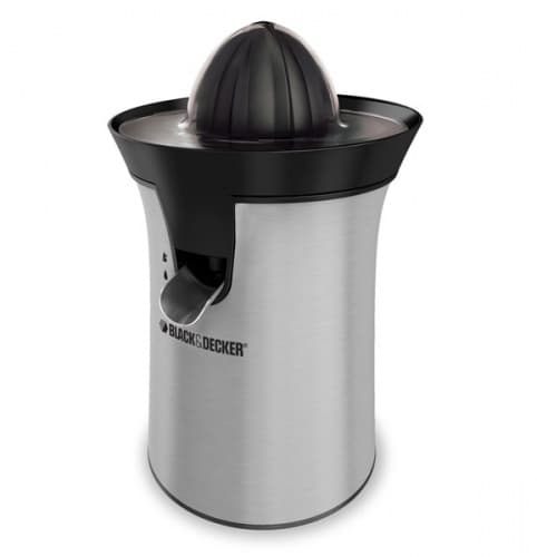 Black + Decker exprimidor de citricos acero inoxidable