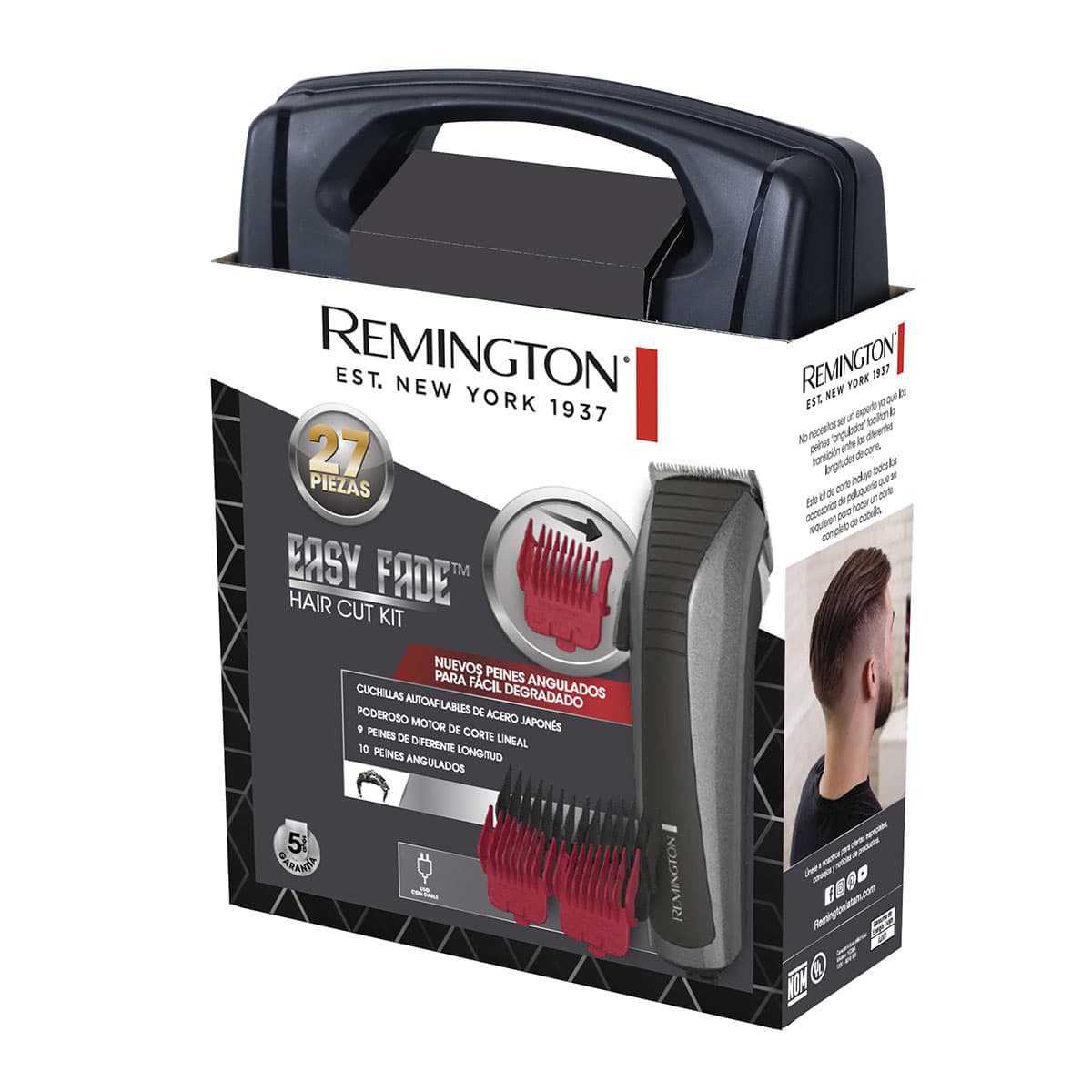Remington máquina cortadora de cabello desvanecimiento fácil HC4060 (110)