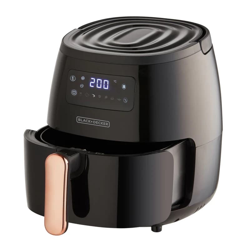 Black + Decker freidora de aire digital 5L negra