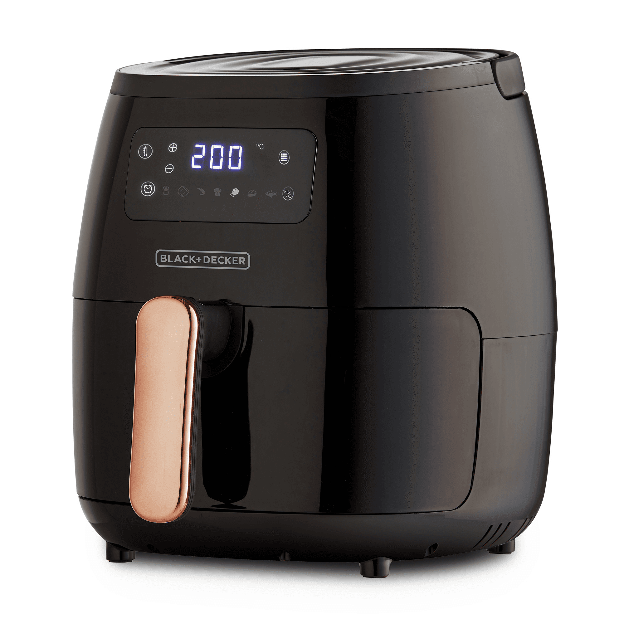 Black + Decker freidora de aire digital 5L negra