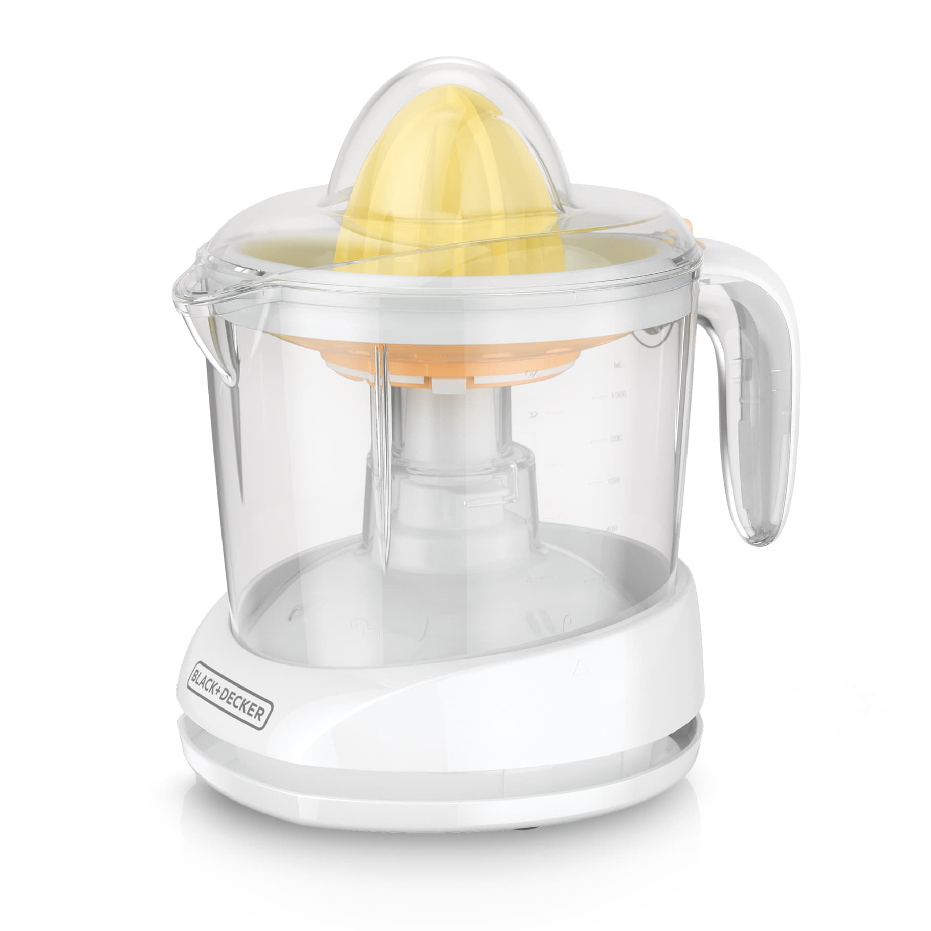 Black + Decker exprimidor de citricos 1l blanco