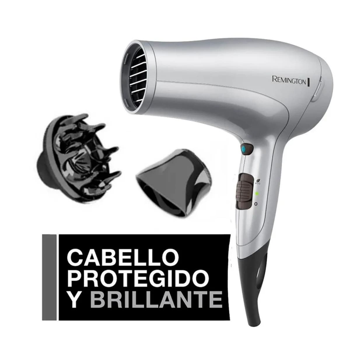 Remington combo secador + plancha de cabello titaniun