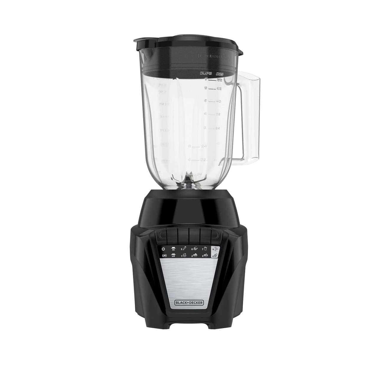 Black + Decker licuadora 700W. 8 vel, jarra plástica