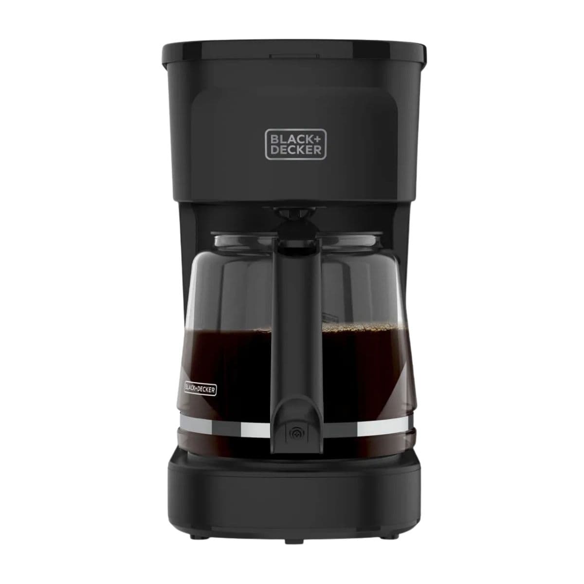 Black + Decker cafetera 12 tazas switch negro mate