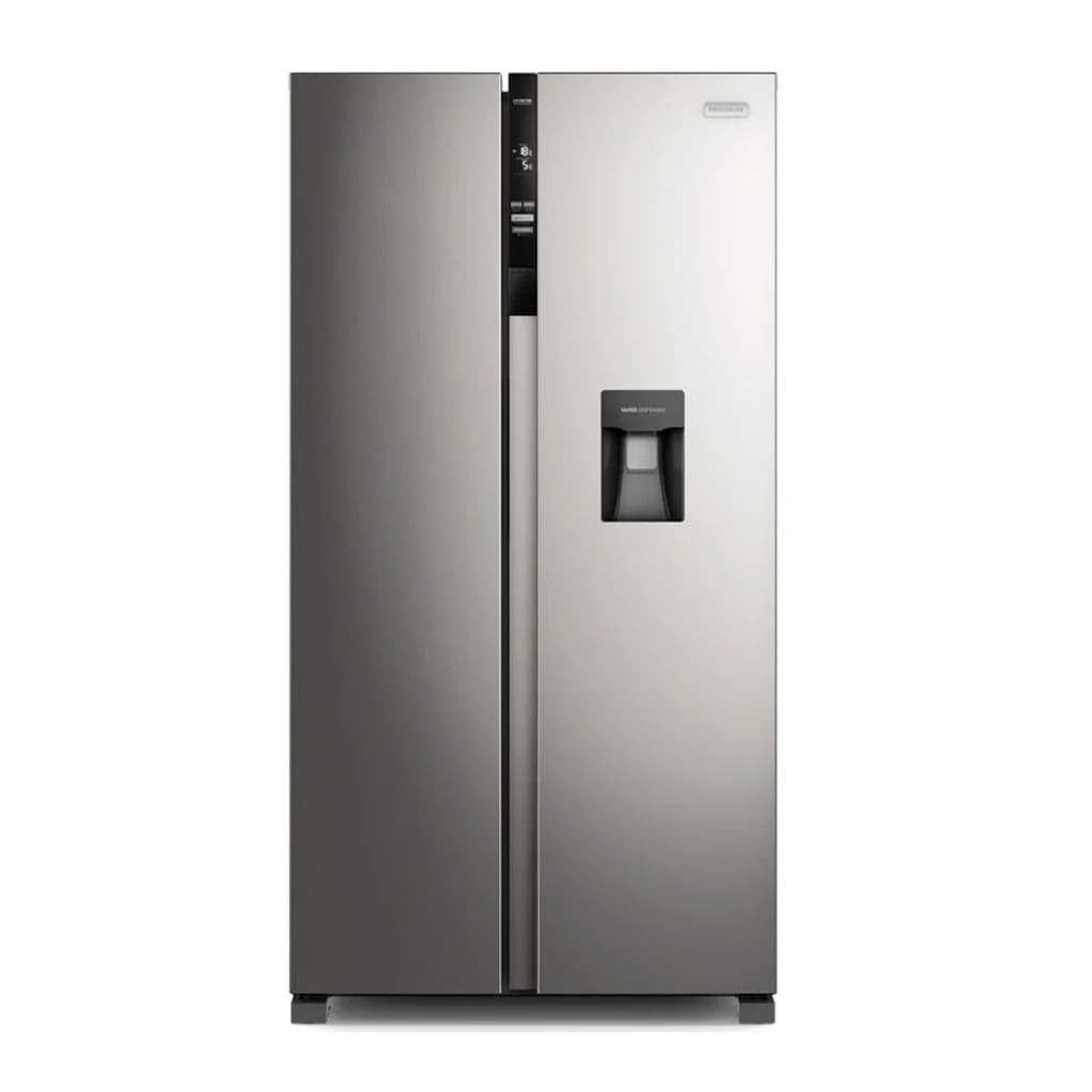 Frigidaire Refrigerador Side by Side de 19 pies Inverter con dispensador Plateado
