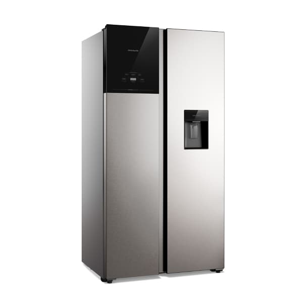 Frigidaire Refrigerador Side by Side de 19 pies Inverter con dispensador Plateado