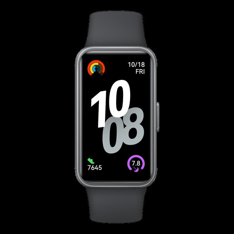 Huawei Band 10 cuerpo plástico negro