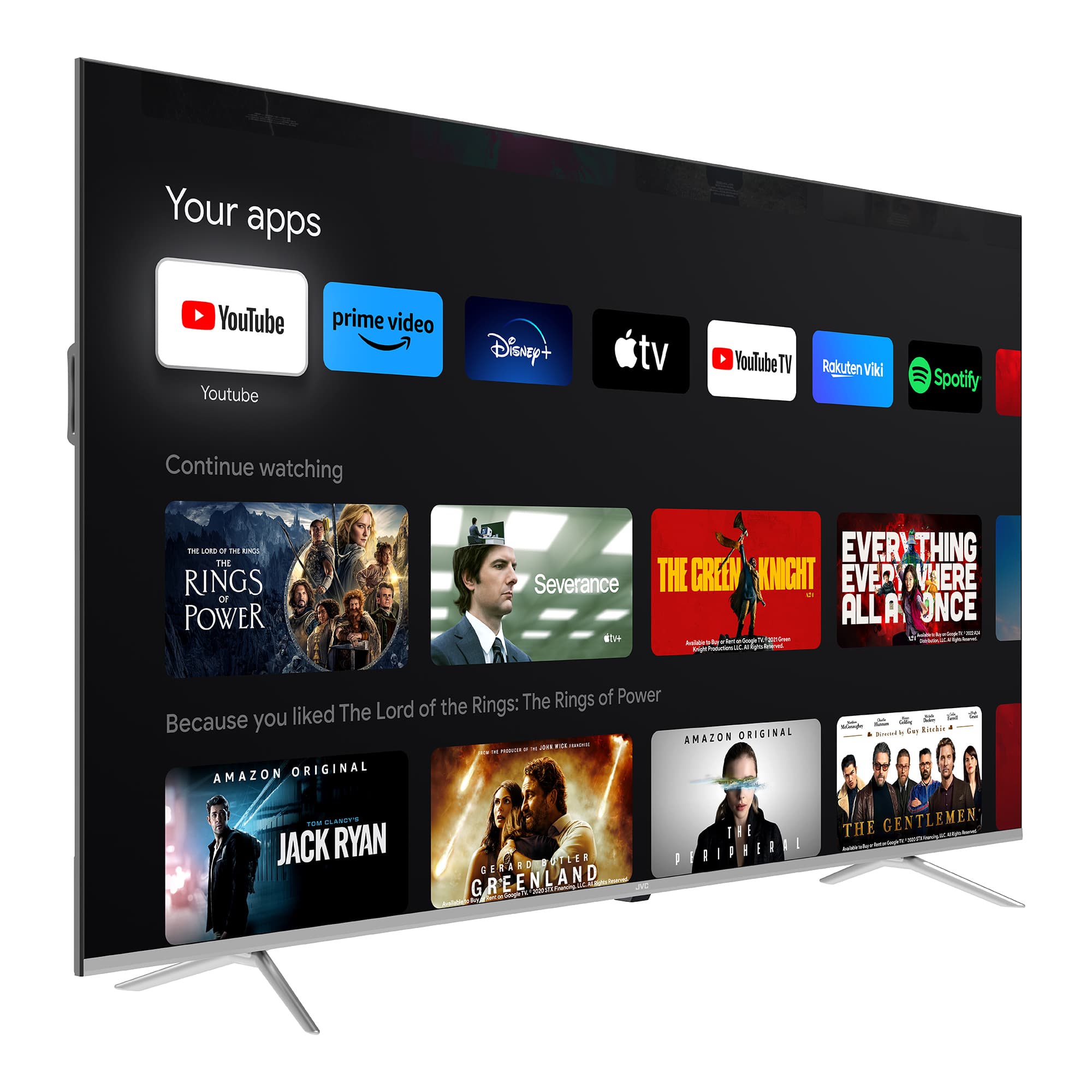 JVC Televisor 86" QLED UHD 4K Google