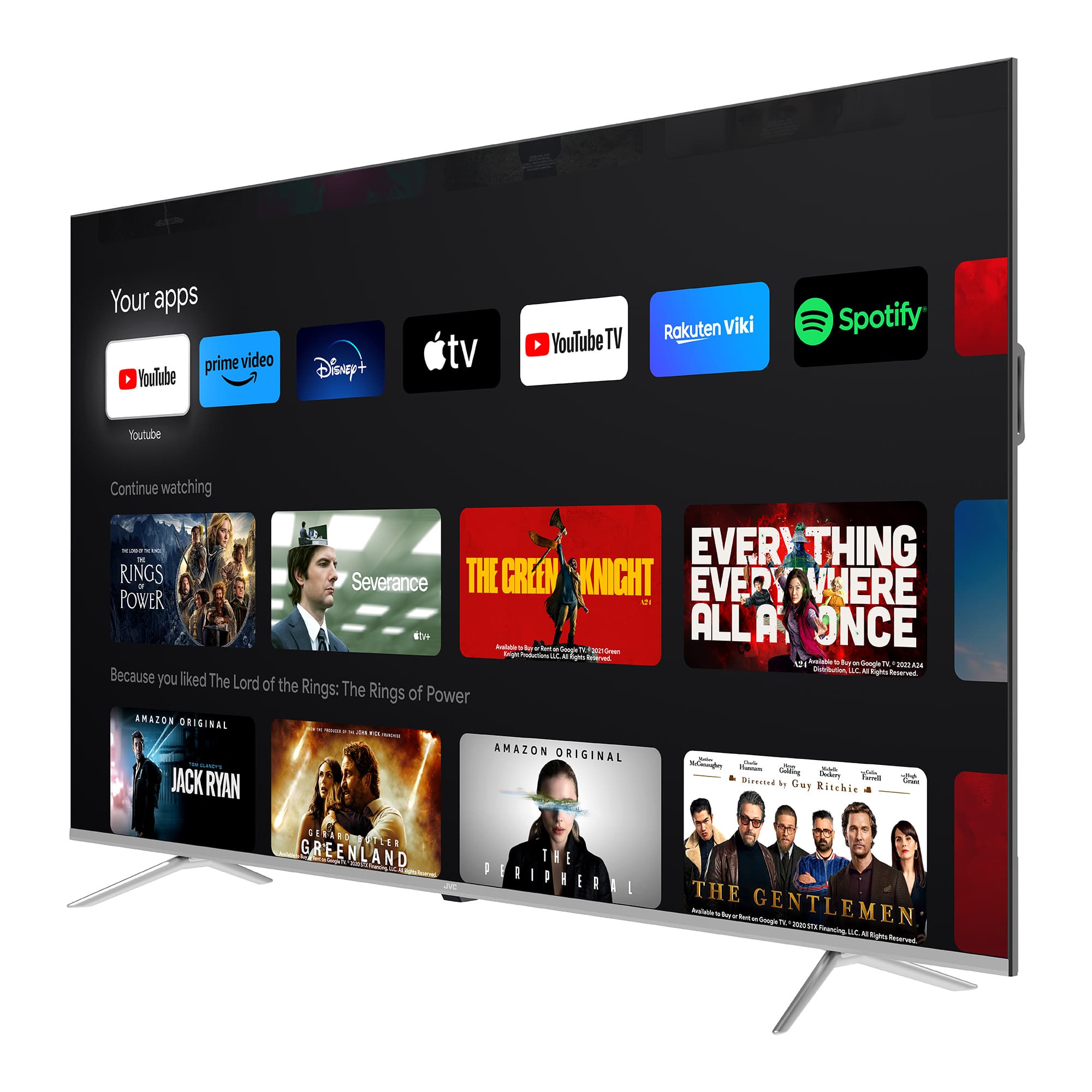 JVC Televisor 86" QLED UHD 4K Google