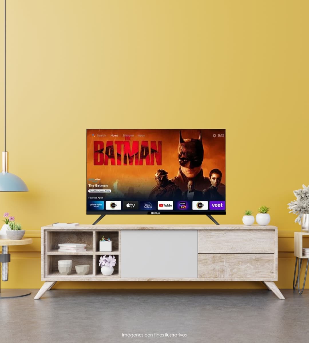 Kodak televisor HD 32" google tv