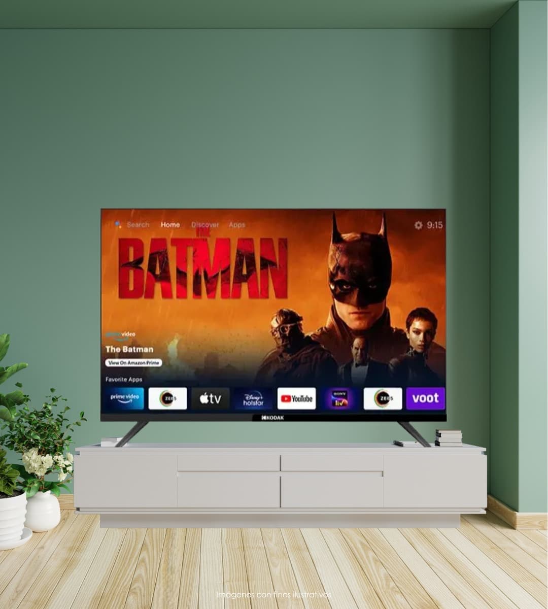 Kodak televisor UHD 4K 50" google tv