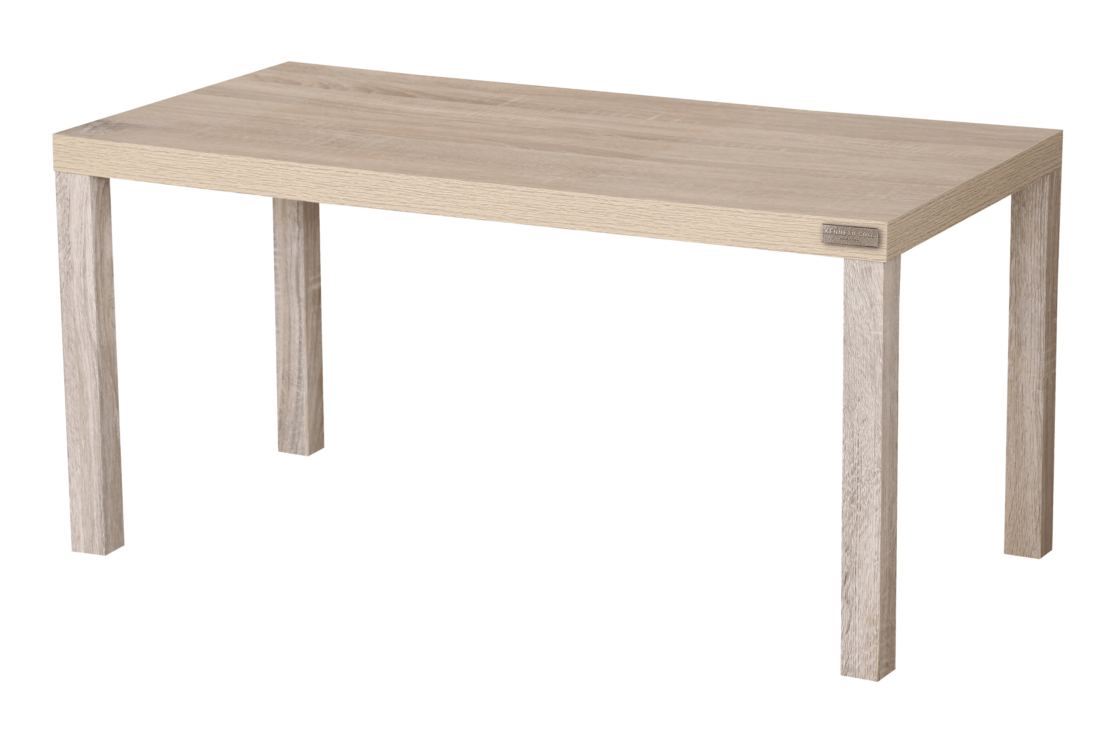 Kenneth Cole mesa de color roble 90x45x44cm