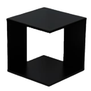 Kenneth Cole estante de cubo color caf‚ oscuro