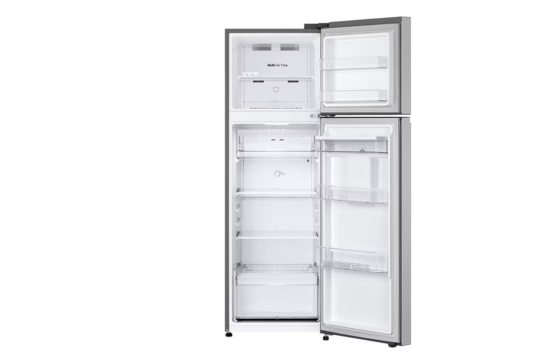 LG Refrigerador Top Freezer 11 pies color Plateado con dispensador de agua