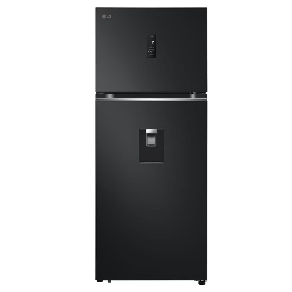 LG Refrigerador Top Freezer 15 pies Inverter color Negro Mate