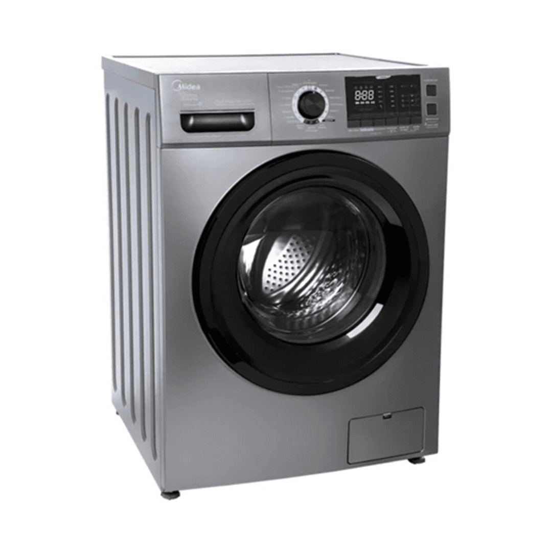 Midea Lavasecadora Carga frontal de 15 kg Gris
