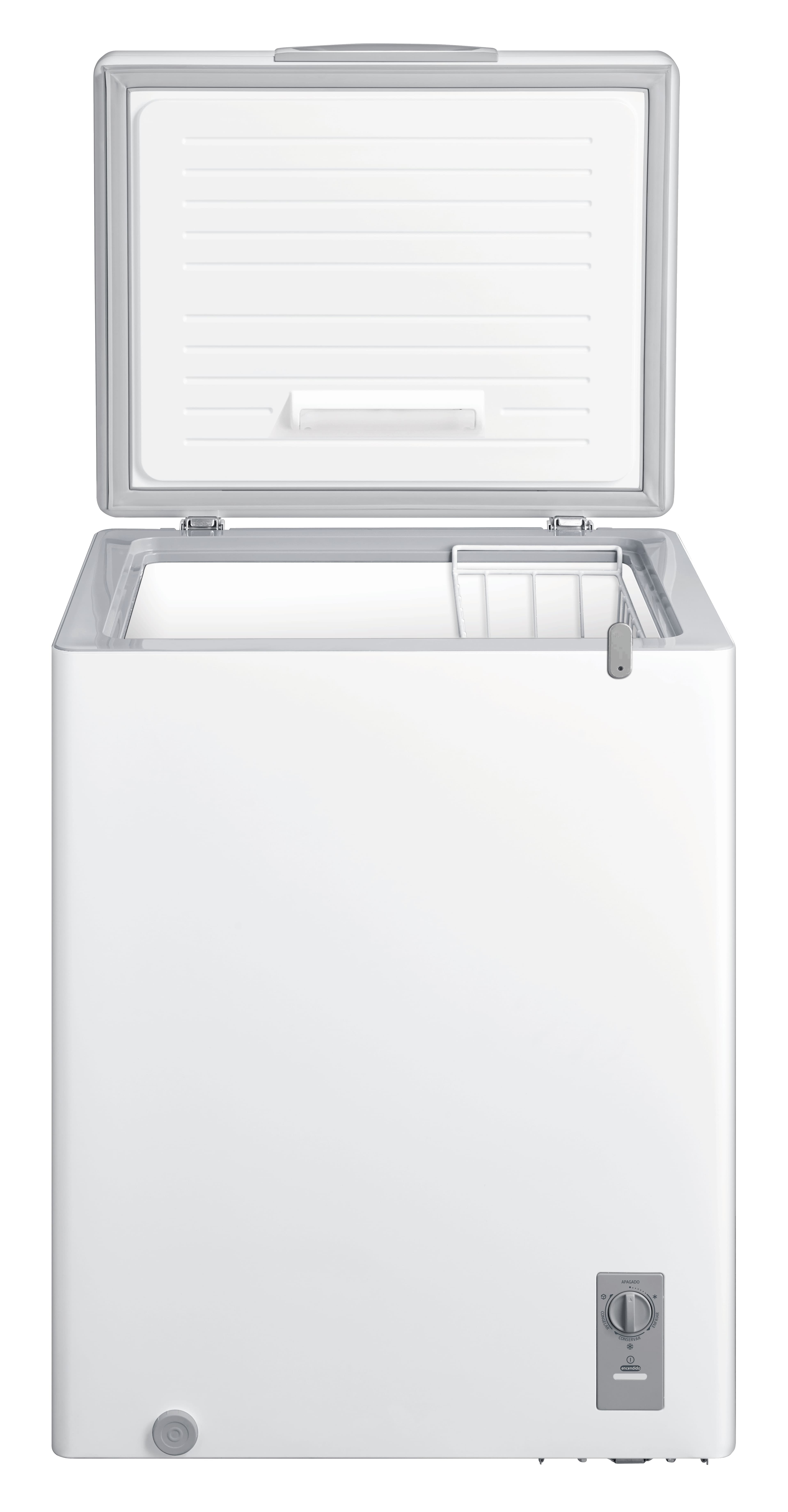 Midea Congelador Horizontal de 5 pies Blanco
