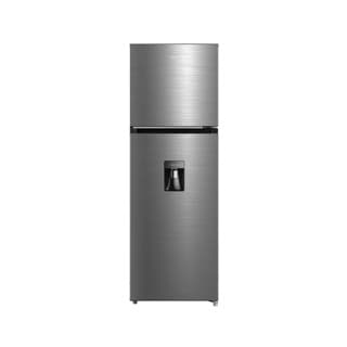 Midea Refrigerador Congelador superior de 13 pies con dispensador Acero inoxidable