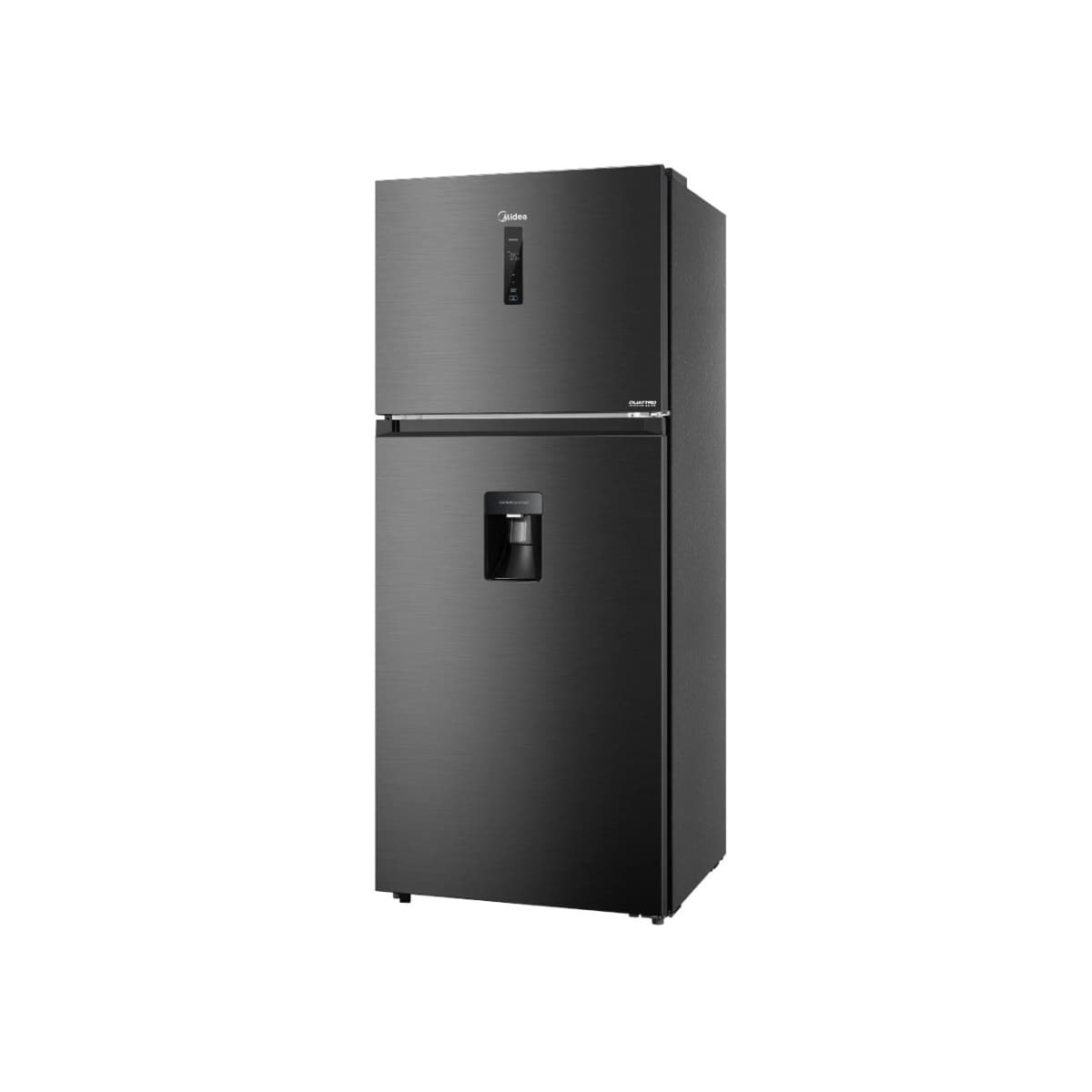 Midea Refrigerador Congelador superior de 15 pies Plateado