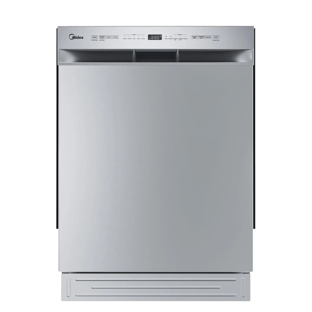 Midea Lavavajillas Empotrable Color Plateado
