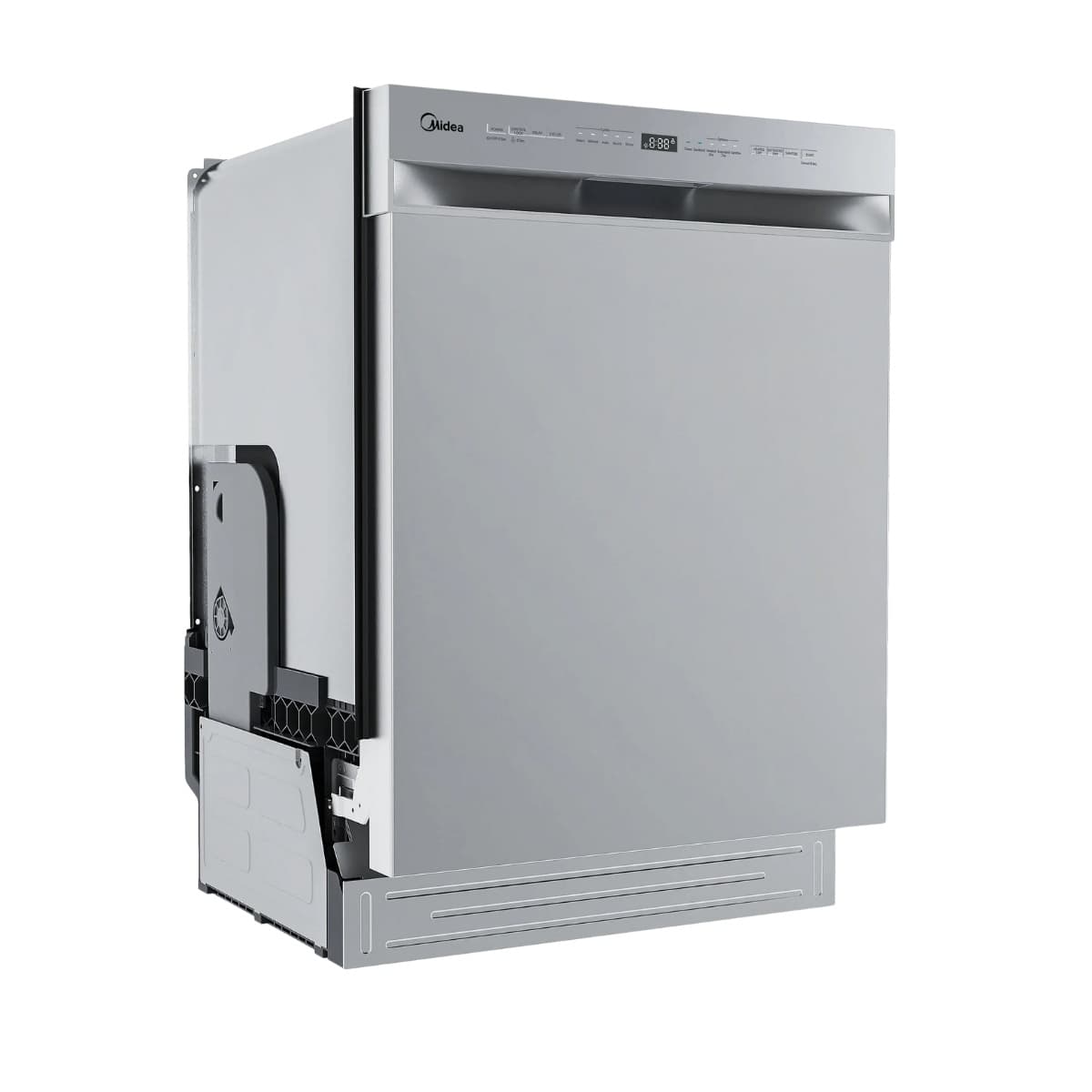Midea Lavavajillas Empotrable Color Plateado