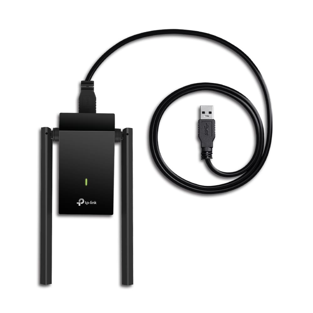 TP-link AC1300 High Gain Dual Band Wi-Fi USB Adapter-Archer T4U Plus