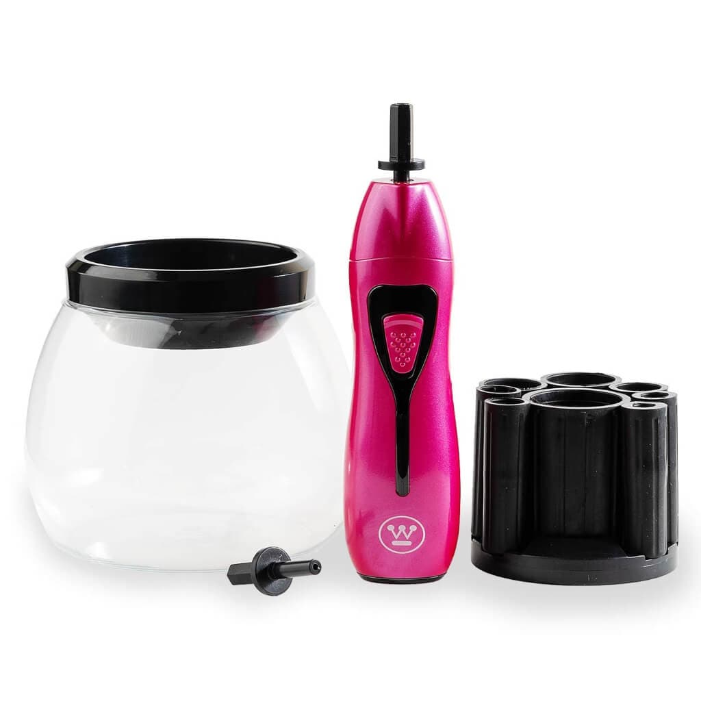 Westinghouse limpiador de brochas de maquillaje usa bateria (aaa x 2)