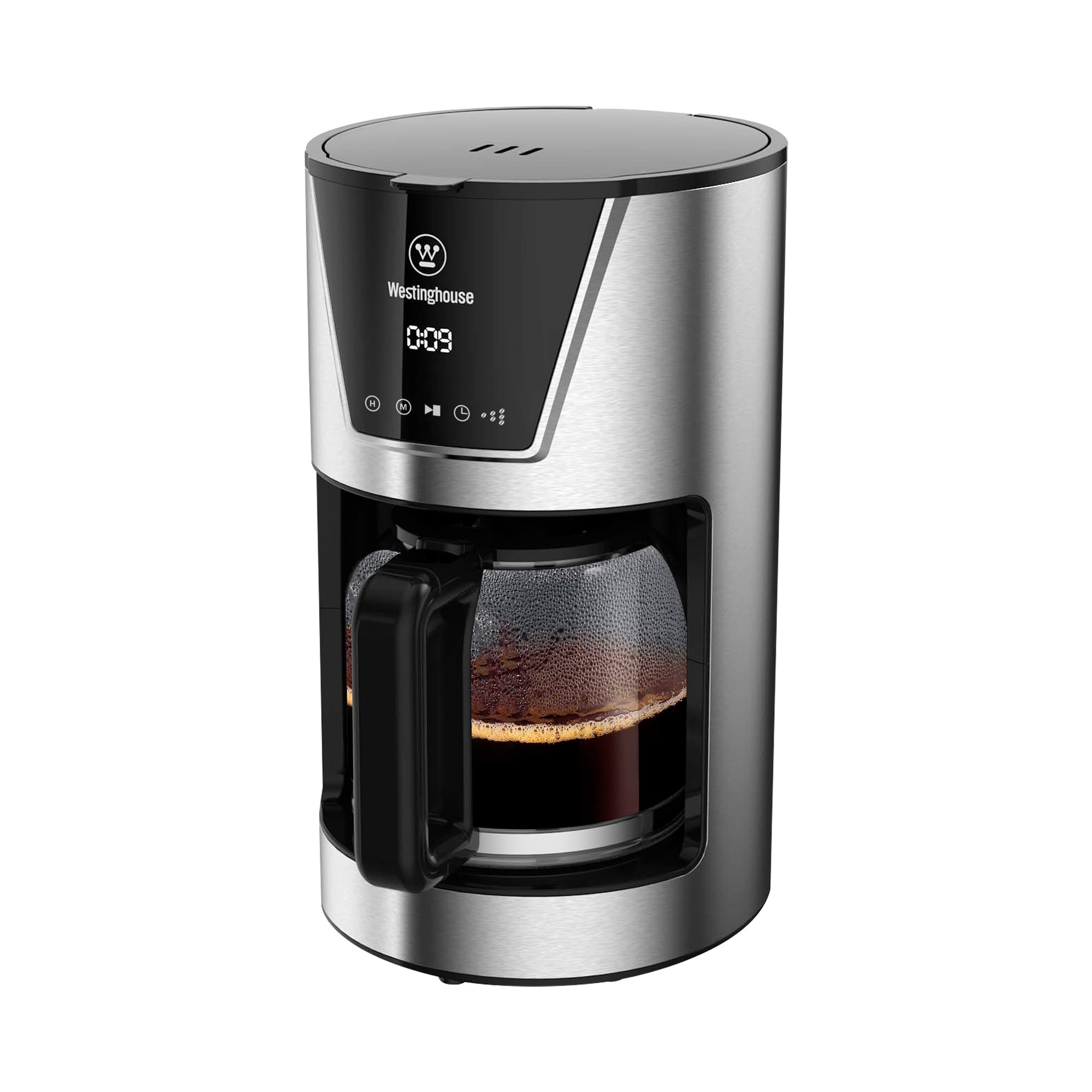 Westinghouse cafetera programable Digital Touch inox