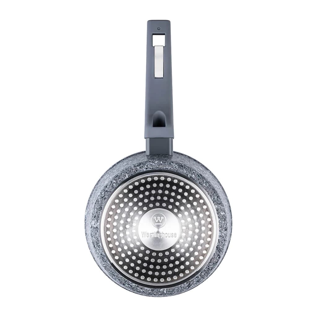 Westinghouse olla con tapa granito gris 16cm
