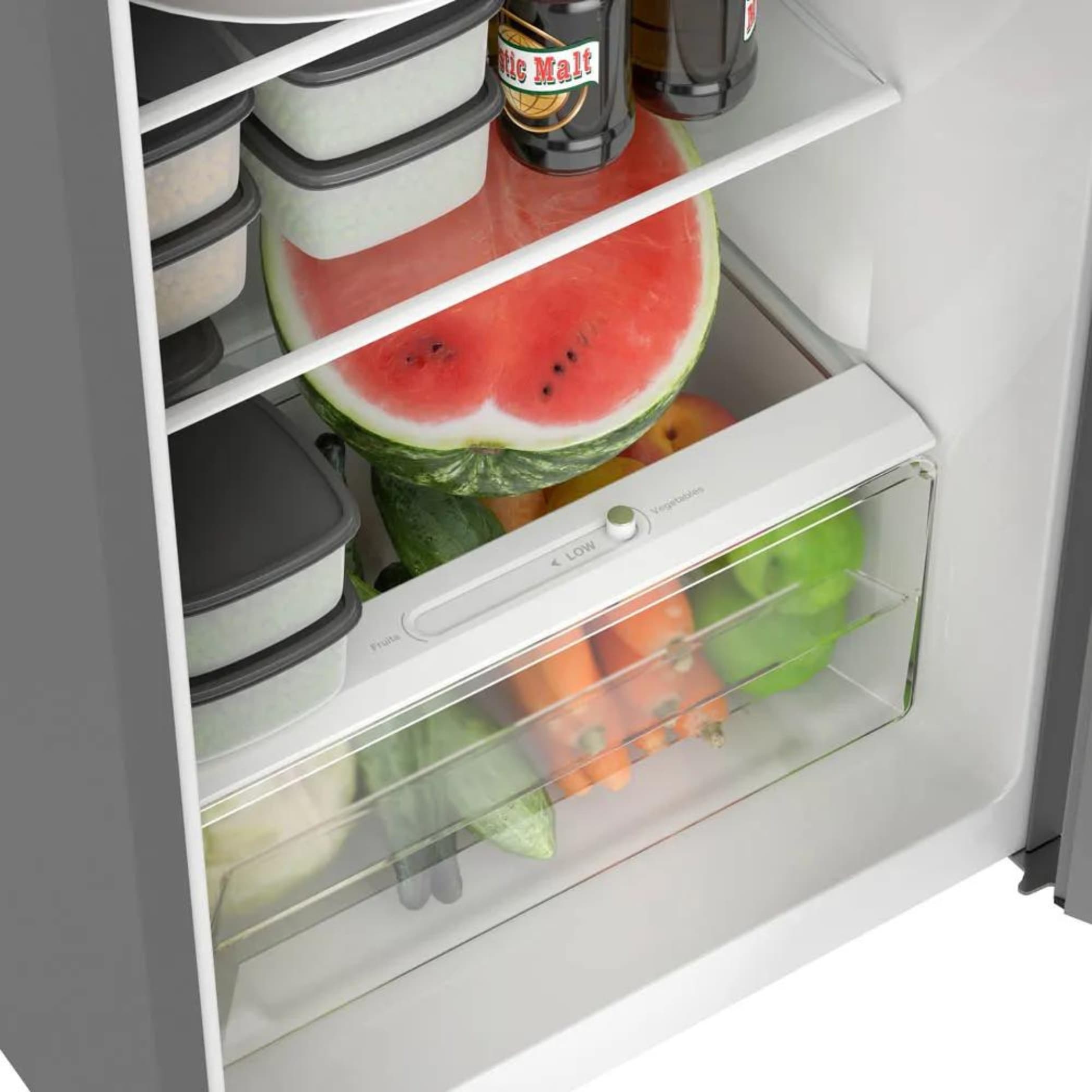 Whirlpool refrigerador 9 pies inverter con dispensador acero inox