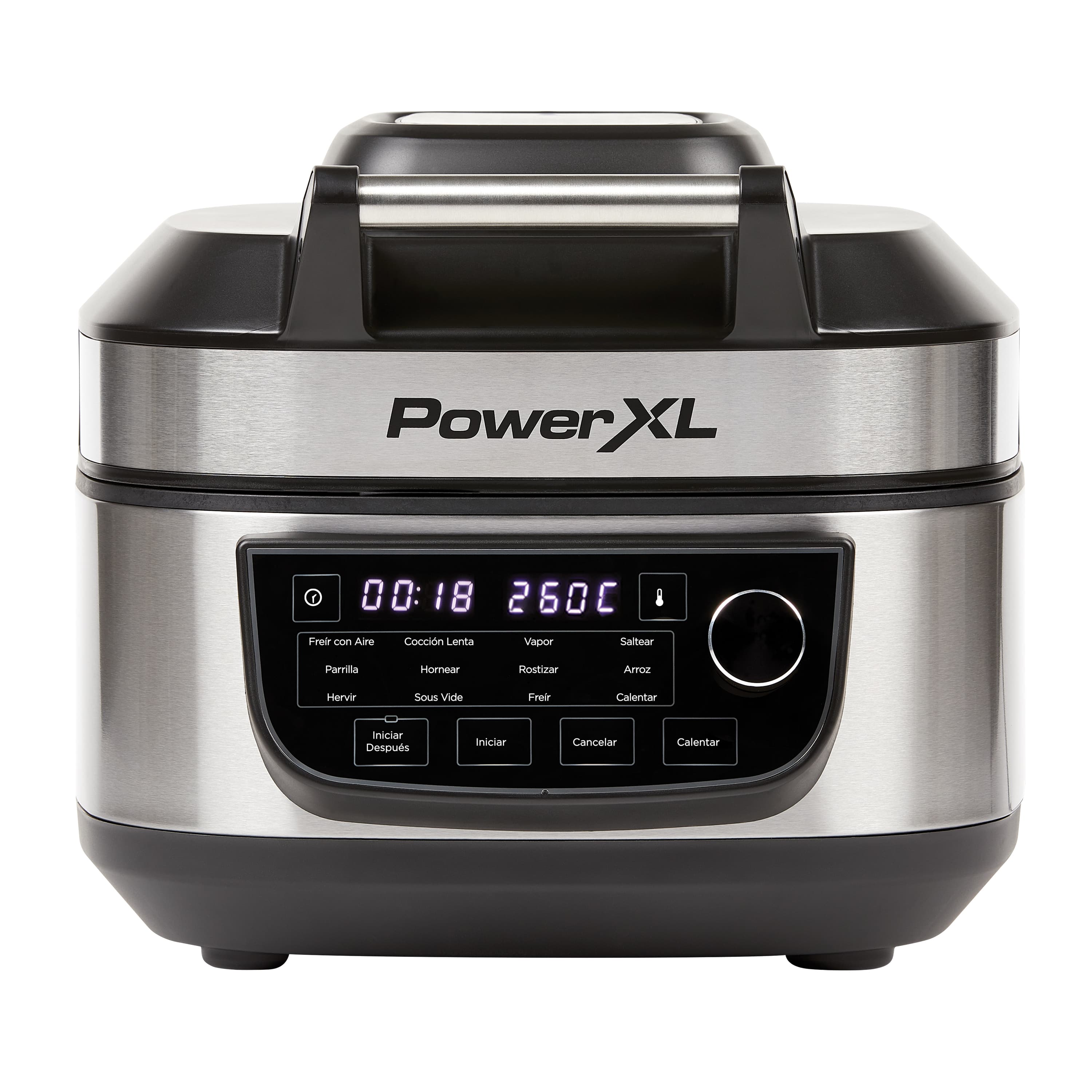 Power XL freidora de aire con parrilla 12 en 1 digital 6QT