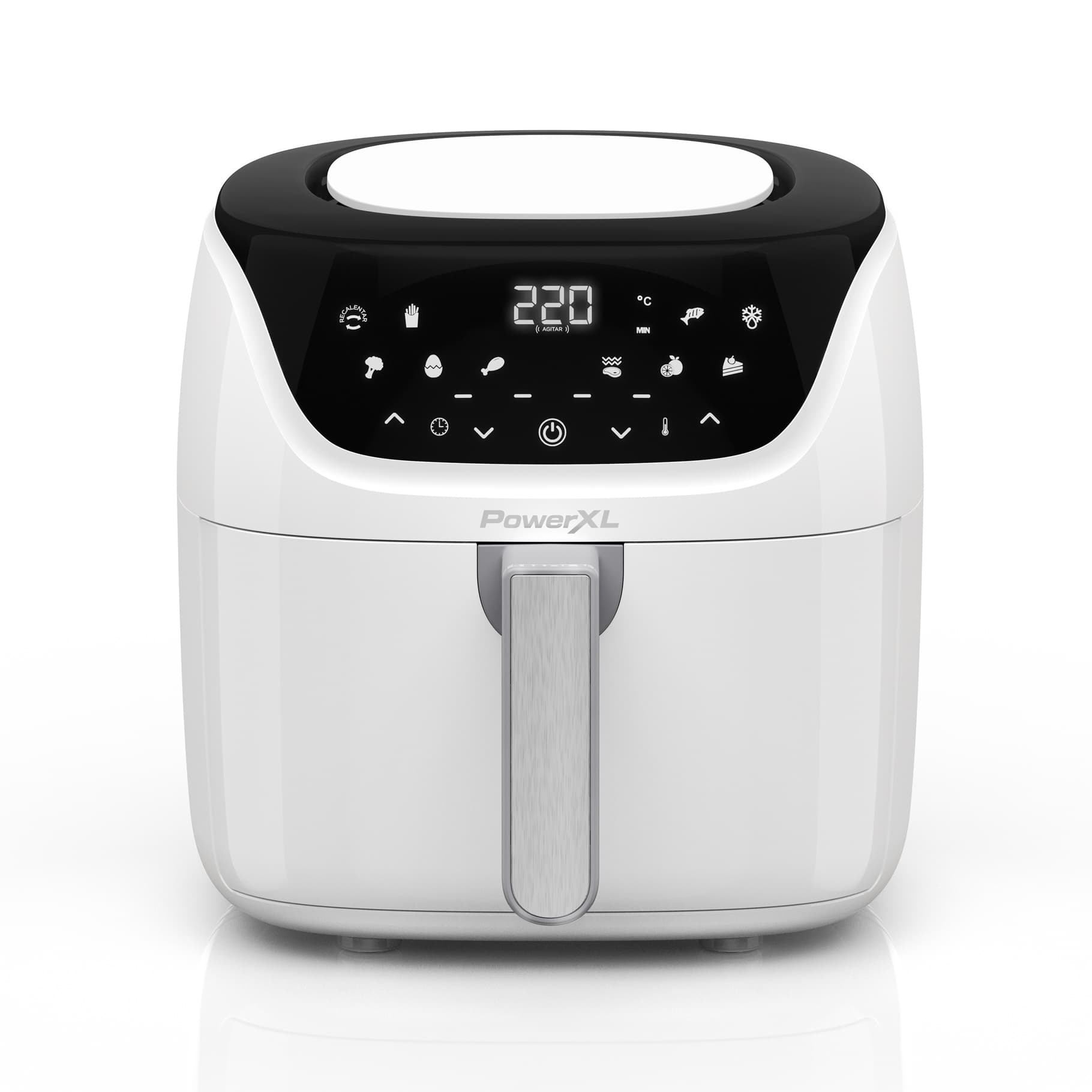 Power XL freidora de aire vortex digital 5.7L blanca