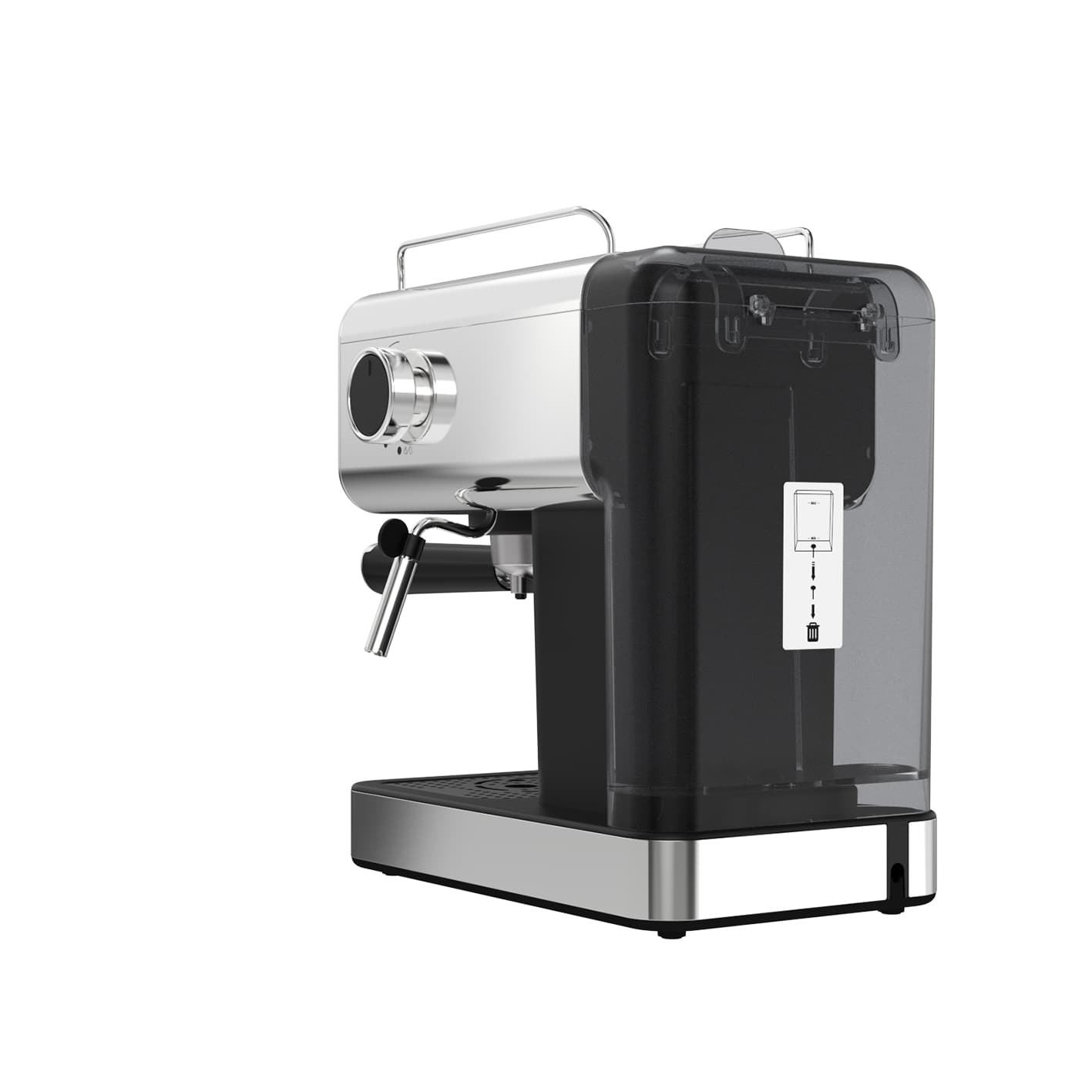 Power XL cafetera maquina espresso semiautomatica sencillo o doble